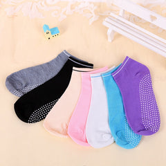 Solid Color Massaging Floor Socks - Candy Color Women's Socks