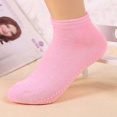 Solid Color Massaging Floor Socks - Candy Color Women's Socks